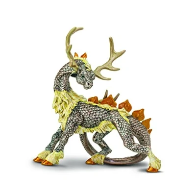 Afbeelding van Safari Speelfiguur Draak Junior 12 X 10 13,5 Cm Zilvergrijs