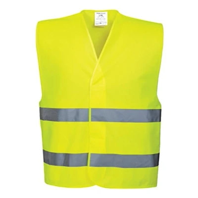 Afbeelding van Portwest C474 Hi Vis Twee Band Hesje, Normaal, Grootte 4XL/5XL, Geel