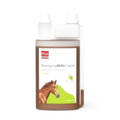 Afbeelding van PHA BewegActiv Liquid Paard, ondersteunt gewrichten, kraakbeen, pezen en beweeglijkheid van de paarden, met MSM, glucosamine, chondroïtine, vitaminen, mineralen, 1 l
