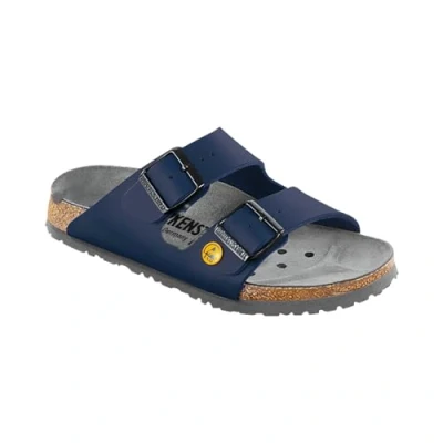 Afbeelding van BIRKENSTOCK Unisex ARIZONA Birko Flor Esdwerkschoen antistatisch ZWART Gr. 36 smal voetbed, blauw, 39 EU