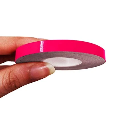Afbeelding van 4R Quattroerre.it 10490 Trim Strepen zelfklevende strips voor auto&#039;s, Neon Fuchsia, 7 mm x 10 m