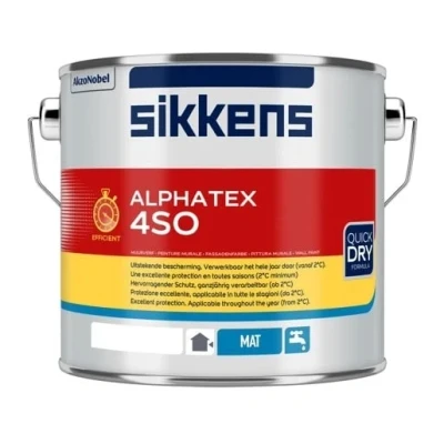 Afbeelding van Sikkens Alphatex 4SO Muurverf 2,5 liter Mengbaar