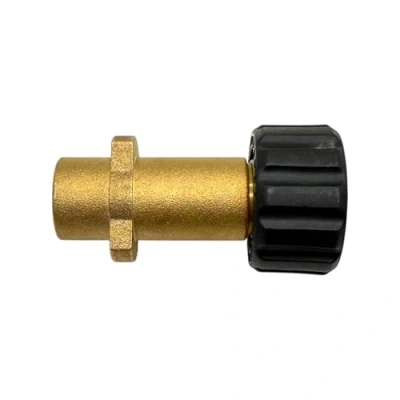 Afbeelding van M&amp;M Smartek Bajonet messing adapter A voor compatibel met Kärcher M22 x1,5 IG K serie Hobby Pistool Lanze
