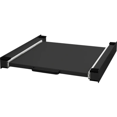 Afbeelding van Tussenraam met uittrekbare plank 60x60 cm Wit staal ML Design