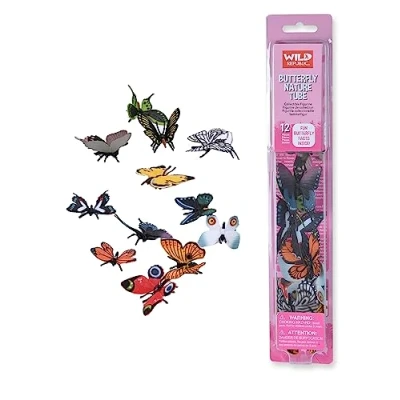 Afbeelding van Wild Republic 12889 Nature Tube speelset, vlinders, 32 cm, veelkleurig/zeegolven (Ocean Tides)