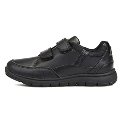 Afbeelding van Geox Boys J Xunday B Touch Fastening Trainer (Black)