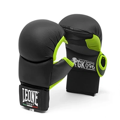 Afbeelding van LEONE 1947, Karate Fit handschoenen, uniseks, volwassenen, zwart, L, GK096