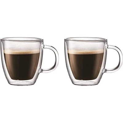 Afbeelding van Bodum BISTRO 2 delig (dubbelwandig, geïsoleerd, vaatwasmachinebestendig, 0,15 liter) transparant