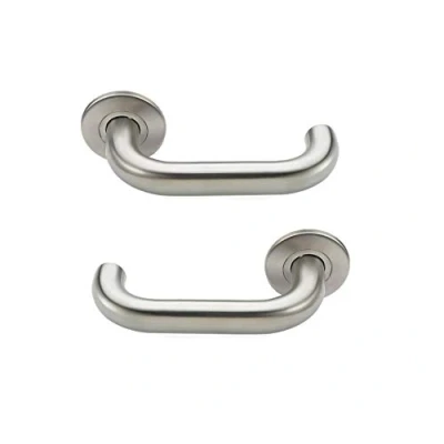 Afbeelding van Bricard Tempo handgrepen op rozet, roestvrij staal Design New Wave