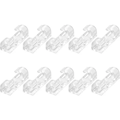 Afbeelding van 80 Stuks Kabel Clips 3M 4910 Acryl Tape Houder Zelfklevend Transparant
