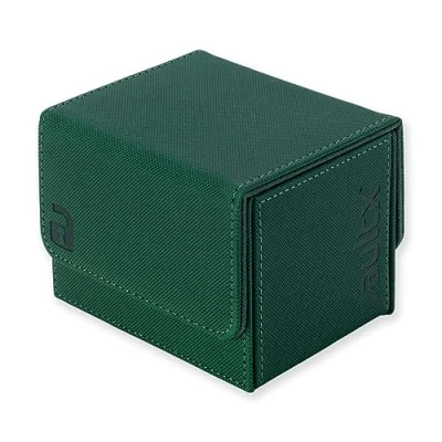 Afbeelding van Vault X Exo Tec modulaire zijladende dekboxmodule voor 100+ TCG kaarten Afneembaar magnetisch deksel Past op Commander &amp; Standaard ruilkaarten (Groen)