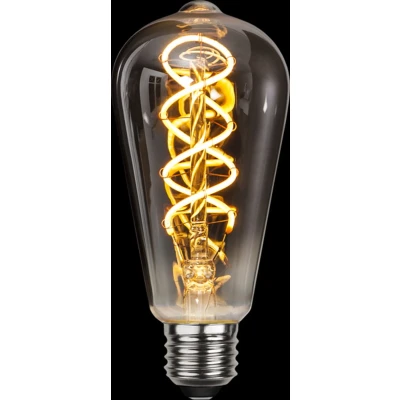 Afbeelding van Edison lamp Rookglas E27 2W Super Warm Wit 2100K Dimbaar