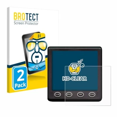 Afbeelding van BROTECT Screenprotector voor Nasa Marine Instruments Clipper Duet System Folie Beschermfolie transparant (2 Stuks)