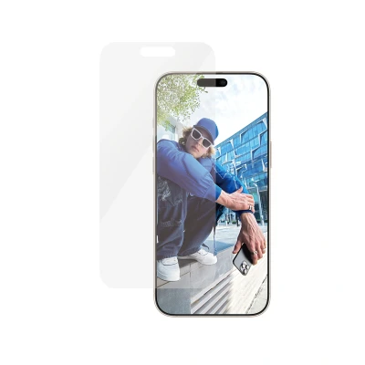 Afbeelding van PanzerGlass Classic Fit Screen Protector Geschikt voor Apple iPhone 16 Pro Max Tempered Glass Case Friendly Krasbestendig Gehard Glas