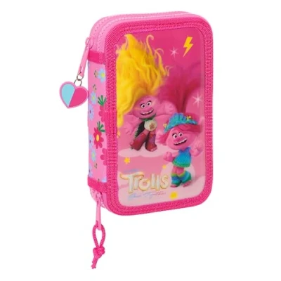 Afbeelding van Trolls Gevuld Etui, Band Together 28 st. 19,5 x 12,5 4 cm Polyester