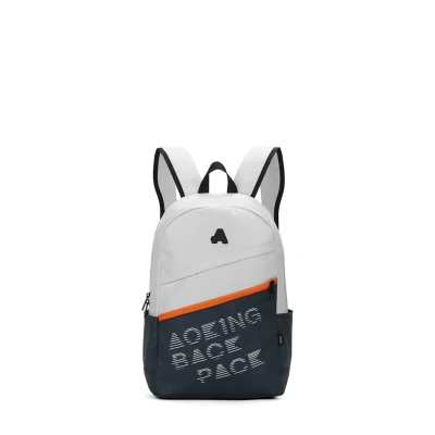 Afbeelding van Aoking Rugzak navy / neonoranje wit
