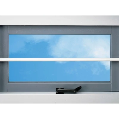 Afbeelding van SecuBar barriere stang Twist wit epoxy 99cm