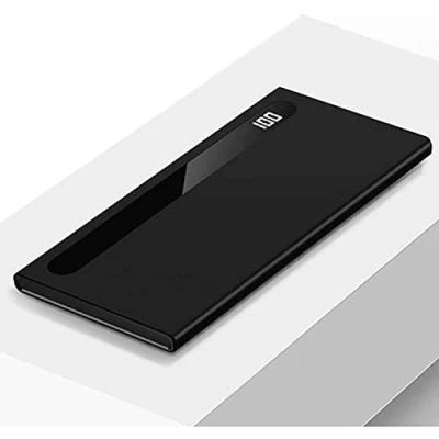 Afbeelding van Draagbare Oplader Power Bank 100000 Mah, Externe Batterij Voor Mobiele Telefoon Met 2 Uitgangen En Ingangen LCD Scherm Powerbank Compatibel Smartphone, Tablet Meer,zwart
