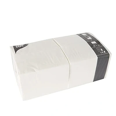 Afbeelding van Papstar 14234 250 servetten, 3 laags 1/8 voudig, 33 x cm, wit