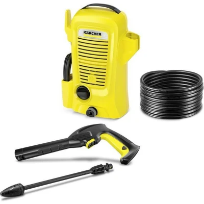 Afbeelding van Krcher K2 Basic Car Hogedrukreiniger Compact Electrisch 360 L/u Zwart, Geel