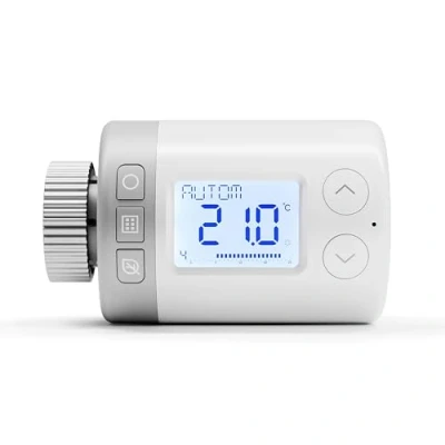 Afbeelding van Honeywell Home Intelligente programmeerbare radiatorthermostaat Rondostat 2 Pack