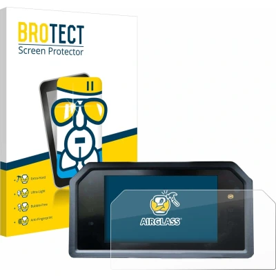 Afbeelding van BROTECT Screenprotector voor Yamaha Tmax 560 2023 Folie Beschermfolie Beschermglas transparant