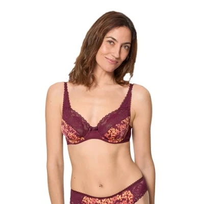 Afbeelding van Playtex 1 x microvezel beugelbeha voor dames, Blauw, 85C