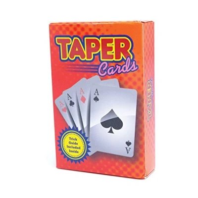 Afbeelding van Bristol Novelty Wizard Taper MC071 Tovenaar Nep Speelkaarten, kleurrijk, meerkleurig, eenheidsmaat