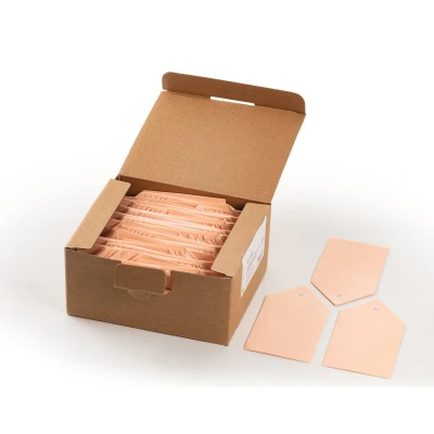 Afbeelding van Herma Hanglabel 80x150 mm met Plasticoogje 250 st.