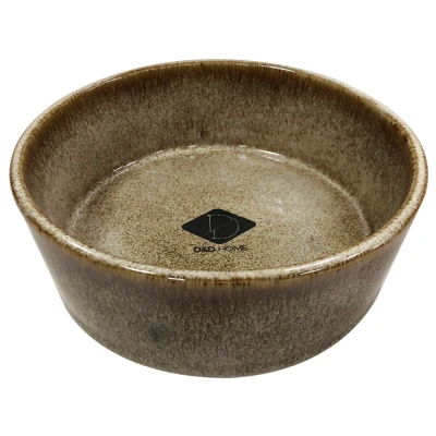 Afbeelding van D&amp;D Voerbak Jasper Zand Hondenvoerbak Ø13.8 cm