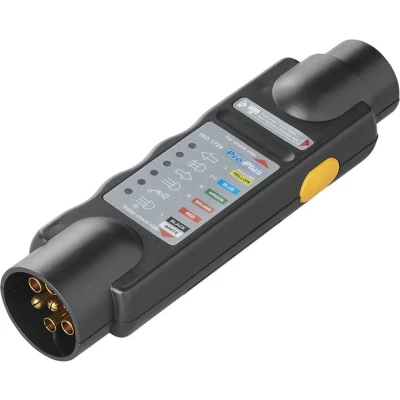 Afbeelding van ProPlus Stekkertester 7 Polig 12V Aanhangwagen Aanhanger Verlichting Testapparaat