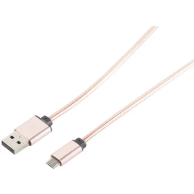 Afbeelding van Shiverpeaks USB opladen Sycn kabel A ST naar Micro steeg 1,0m (1 m, 2.0),