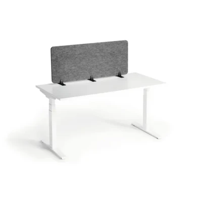 Afbeelding van Bureauscherm EFFECT 120 gerecycled PET vilt 120x50cm Opvouwbaar