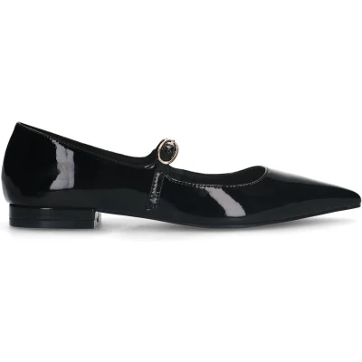 Afbeelding van Sacha lak loafers zwart