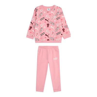 Afbeelding van Minicats set met ronde hals, Roze, Maat 9 12M PUMA