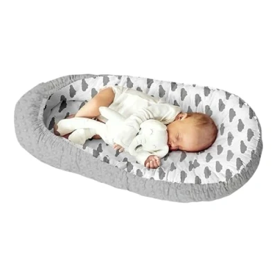 Afbeelding van KOSPU AU WTNX 3MKA Kuschnest Babynest Cocoon Baby Bumper Reiswieg 100% Katoen Anti Allergisch,Eén maat,Veelkleurig
