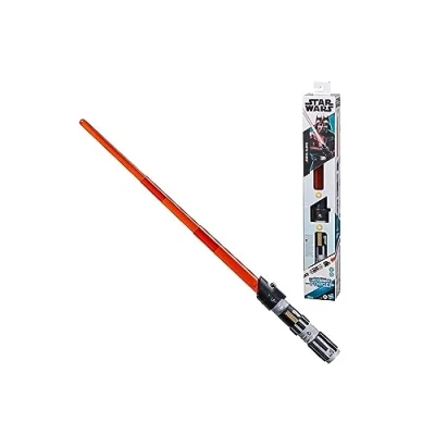 Afbeelding van Star Wars Lightsaber Forge Darth Vader Elektronisch uitschuifbaar rood lichtzwaard speelgoed, aanpasbaar rollenspel vanaf 4 jaar