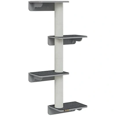 Afbeelding van PawHut Kattenkrabpaal met pad D30 515V01