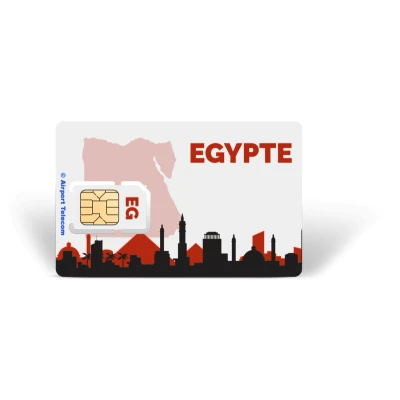 Afbeelding van Simkaart Egypte 3GB Data Prepaid Met Snel 4G/5G Internet En Bellen Op Reis In Afrika Airport Telecom