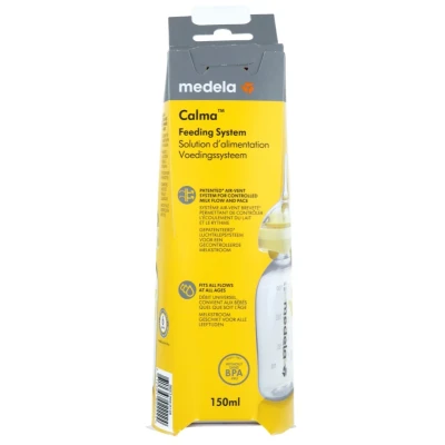 Afbeelding van Medela Calma speen + fles 150ml 1 set