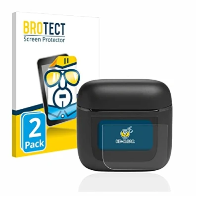 Afbeelding van BROTECT (2 Stuks) Schermbeschermer voor JBL Tour Pro 2 Screen Protector Transparant