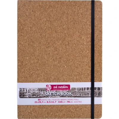Afbeelding van Talens Art Creation Schetsboek, Kurk, 21 X 29,7 Cm Schetsblok
