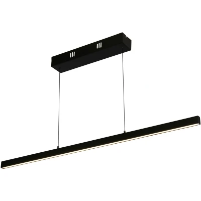 Afbeelding van Layla Hanglamp LED sensordimmer pendelbaar 101cm zwart Modern Searchlight