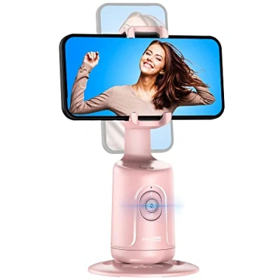 Afbeelding van Auto Tracking Telefoonhouder, Face Statief, Draagbare Alles in één Smart Selfie Stick 360 Rotatie Snelle Gezicht &amp; Object Cameraman Robot Mount voor Telefoon Video Vlog