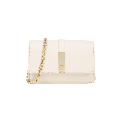 Afbeelding van Tommy Hilfiger Heritage MINI Chain Schoudertas, Dames, Maat: One Size, Beige
