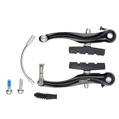 Afbeelding van VIFER Fiets V remset, 1 paar aluminiumlegering rem voor achter set mountainbike remklauw vervanging fietsonderdelen racefiets MTB, BMX, zwart