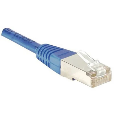 Afbeelding van Netwerkkabel RJ45 CAT 5e F/UTP blauw 0.5 m
