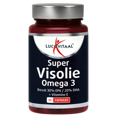 Afbeelding van Lucovitaal Voedingssupplementen Super Visolie Omega 3 30Capsules