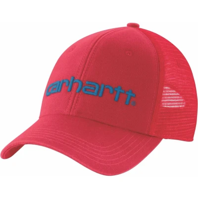 Afbeelding van Carhartt CANVAS MESH BACK LOGO GRAPHIC CAP Fire Red