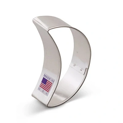 Afbeelding van Ann Clark Cookie Cutters Halve Maan Koekjesvorm, 7,6 cm
